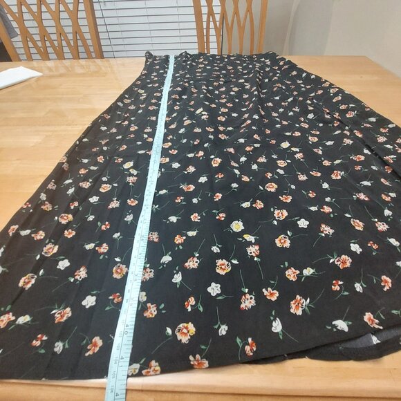 Women's Allover Floral Graphic Split Hem Cami Dress NWOT - Picture 11 of 13